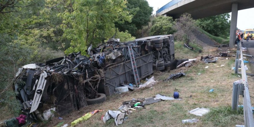 Macaristan’da otobüs kazası: 8 ölü, 48 yaralı