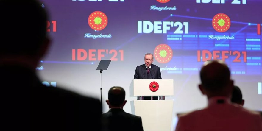 Erdoğan: Savunma sanayiinde dışa bağımlılığımızı yüzde 20'lere indirmeyi başardık