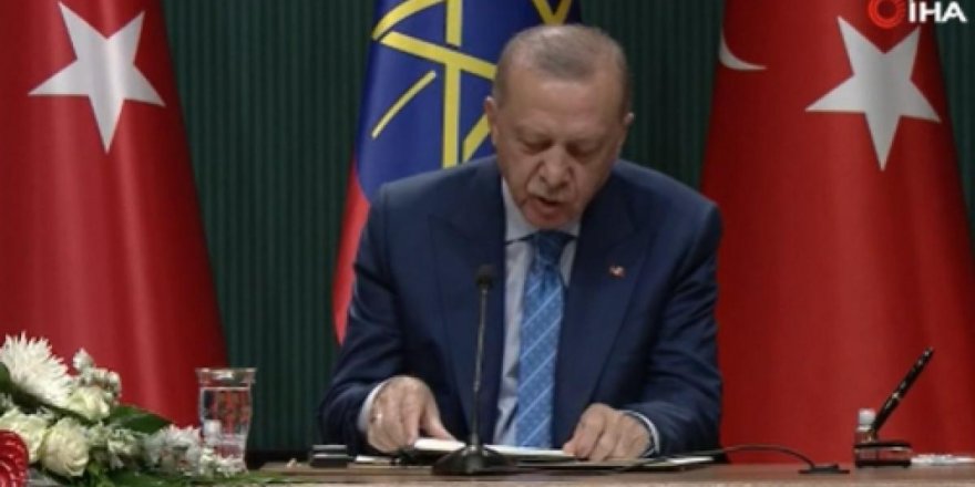 Erdoğan: 'FETÖ'nün Etiyopya'da tüm okulları Türkiye Maarif Vakfı'na devredildi'