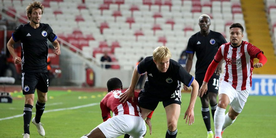 UEFA Avrupa Konferans Ligi: Sivasspor: 1 - Kopenhag: 2