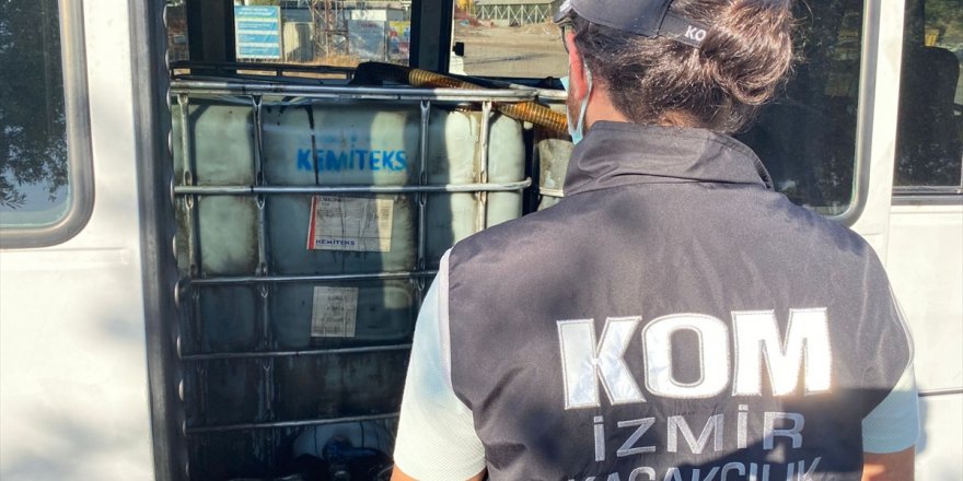 İzmir'de kaçakçılığa yönelik operasyonlarda 7 kişi yakalandı