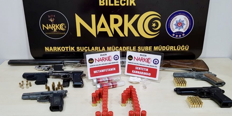 Bilecik'te uyuşturucu operasyonu, 7 tutuklama