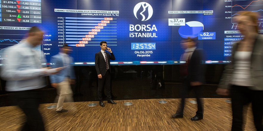 Borsa ilk yarıda yükseldi