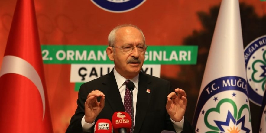 CHP Genel Başkanı Kılıçdaroğlu, Muğla'da 2. Orman Yangınları Çalıştayı'nda konuştu