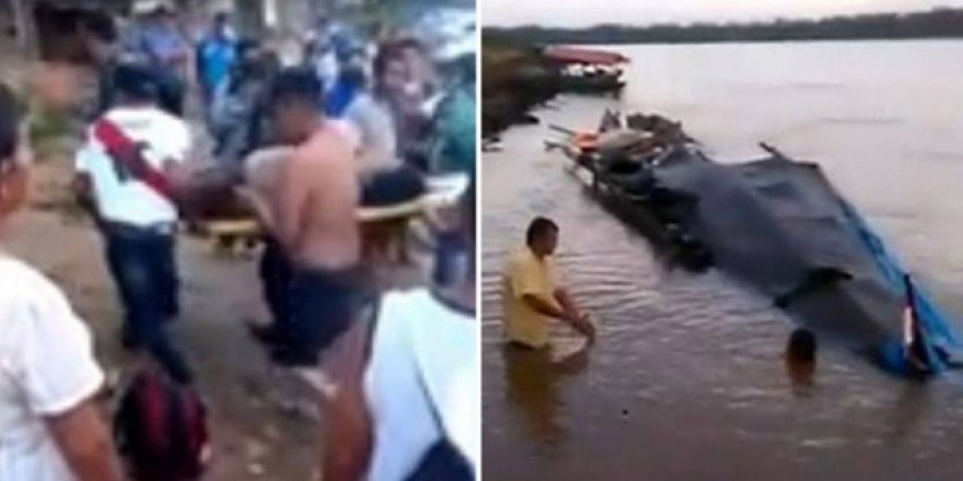 Peru'da tekne kazası: En az 11 ölü