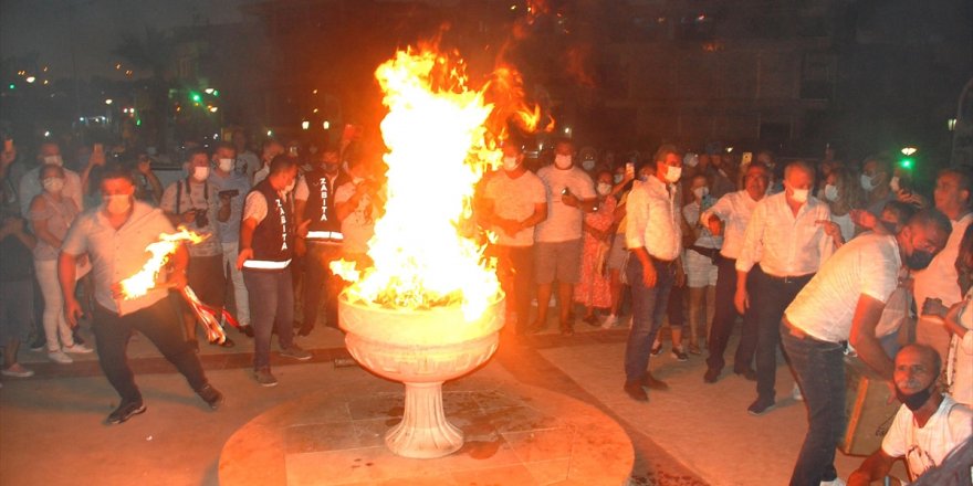 Didim'de 26. Barış Şenlikleri kapsamında yürüyüş yapıldı