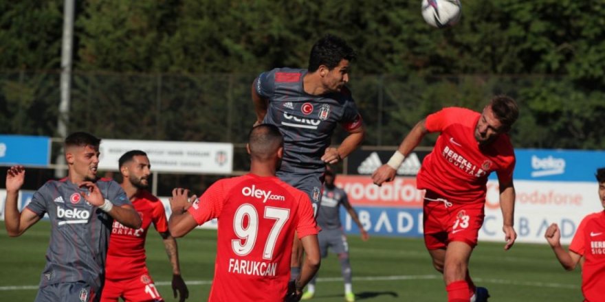 Beşiktaş, Ümraniyespor'u 4-0 mağlup etti