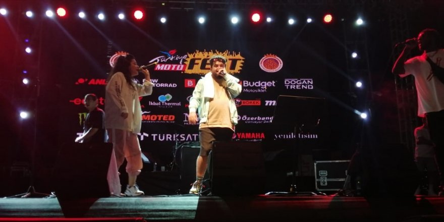 Türkiye MotoFest etkinliğinin üçüncü gününde Gripin sahne aldı