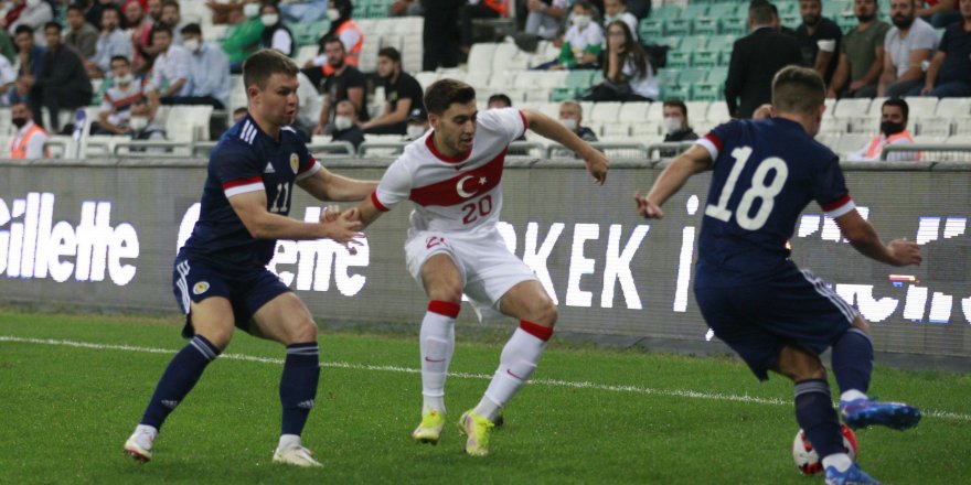 U21 Avrupa Şampiyonası Elemeleri: Türkiye: 1 - İskoçya: 1