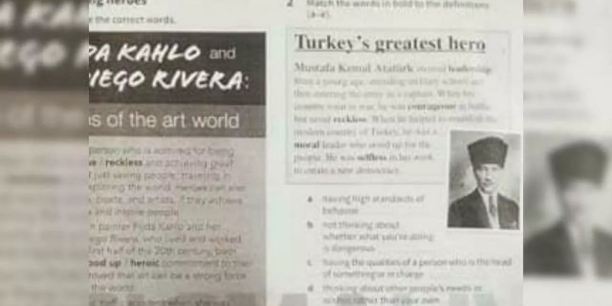Güney Kıbrıs'tan 'Atatürk sayfalarını yırtın' talimatı