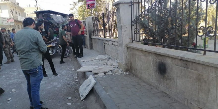 El Bab'ta restoranın önüne yerleştirilen bomba imha edildi