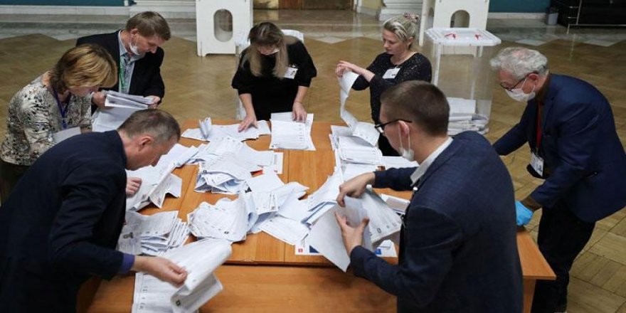Rusya’daki seçimlerde oyların yüzde 70’i sayıldı
