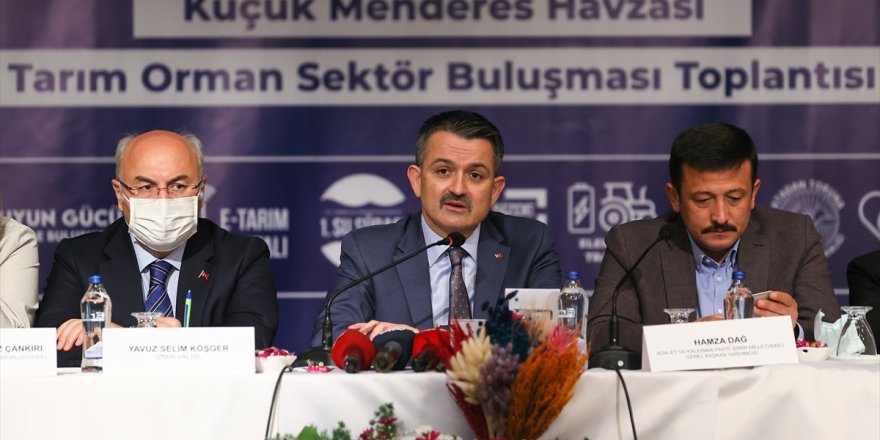 Bakan Pakdemirli İzmir'de gıda fiyatlarındaki artışı değerlendirdi