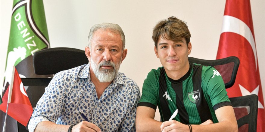 Denizlispor, Alaattin Öner ile profesyonel sözleşme imzaladı