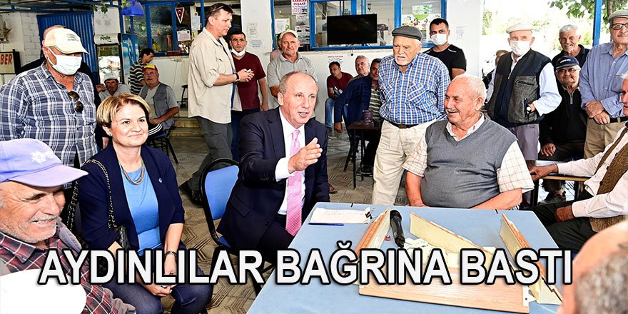 Memleket Partisi Genel Başkanı İnce, Aydın'da ziyaretlerde bulundu