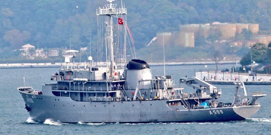 MSB kaynakları: Yunanistan'a ait savaş uçaklarından araştırma gemisi TCG Çeşme'ye taciz