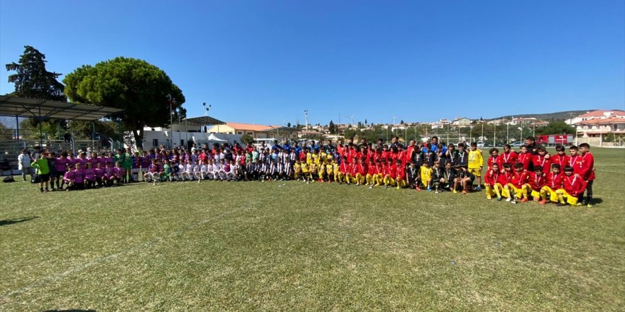 Datça'da düzenlenen "1. Knidos Cup Futbol Turnuvası" sona erdi