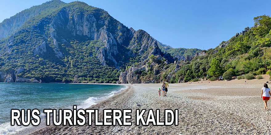 Çıralı sahilleri, Rus turistlere kaldı