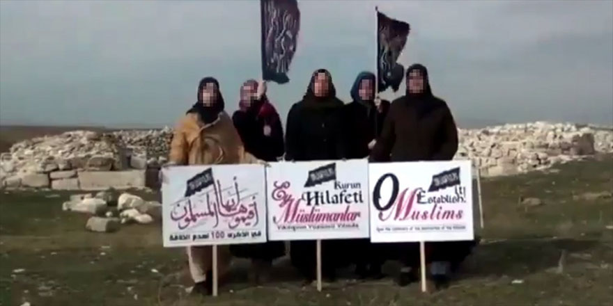 Amorıum Antik Kenti'nde Hizb-ut Tahrir örgütünün propagandasını yapan 5 kadın gözaltına alındı