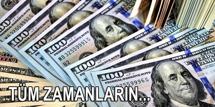 Dolar, 8.99 lira ile tüm zamanların en yüksek seviyesini gördü