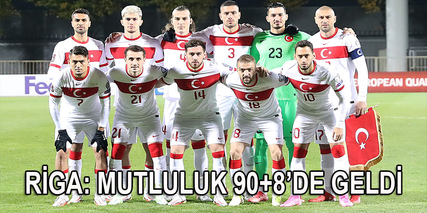 Letonya: 1 - Türkiye: 2