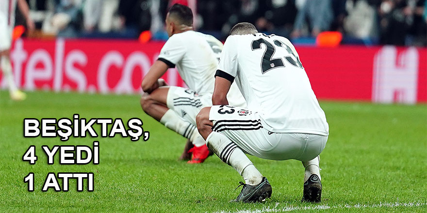 Beşiktaş: 1 - Sporting CP: 4