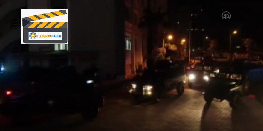 Mersin'de terör örgütü DEAŞ operasyonunda 14 şüpheli yakalandı
