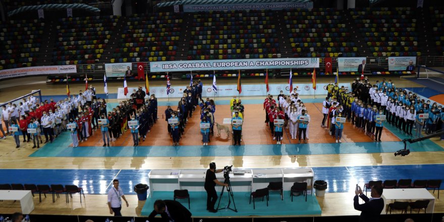 IBSA Goalball Avrupa Şampiyonası seremoni ile başladı