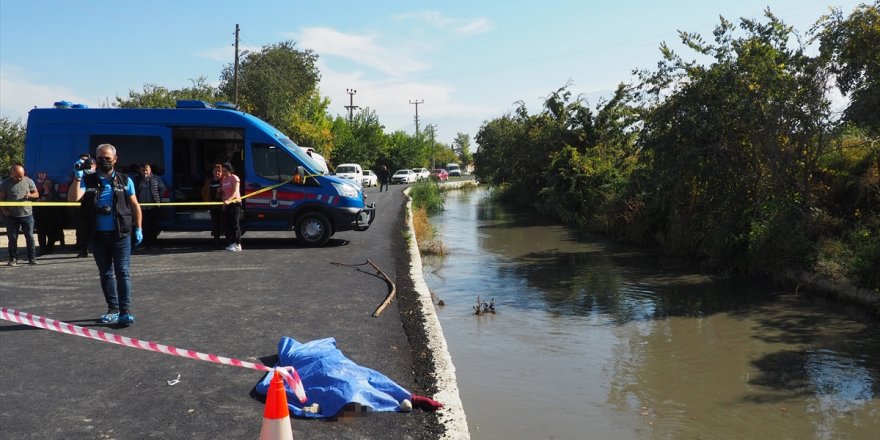 Denizli'de 61 yaşındaki kadın sulama kanalında ölü bulundu