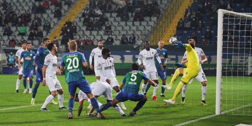 Çaykur Rizespor: 2 - Aytemiz Alanyaspor: 0