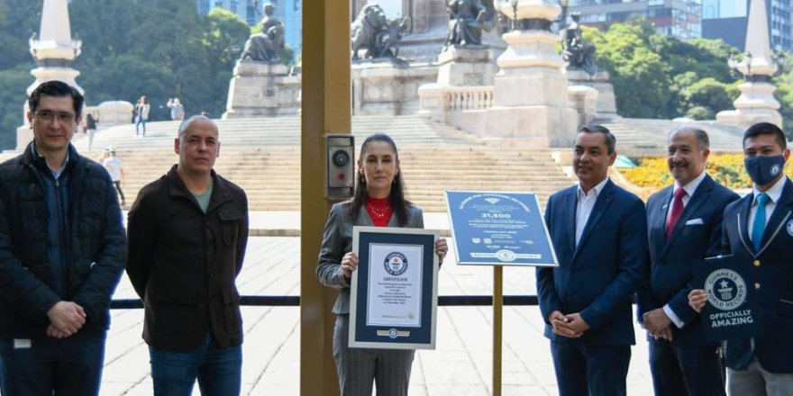 Mexico City, dünyada en çok ücretsiz WiFi noktasına sahip kent olarak Guinness Rekorlar Kitabı'nda