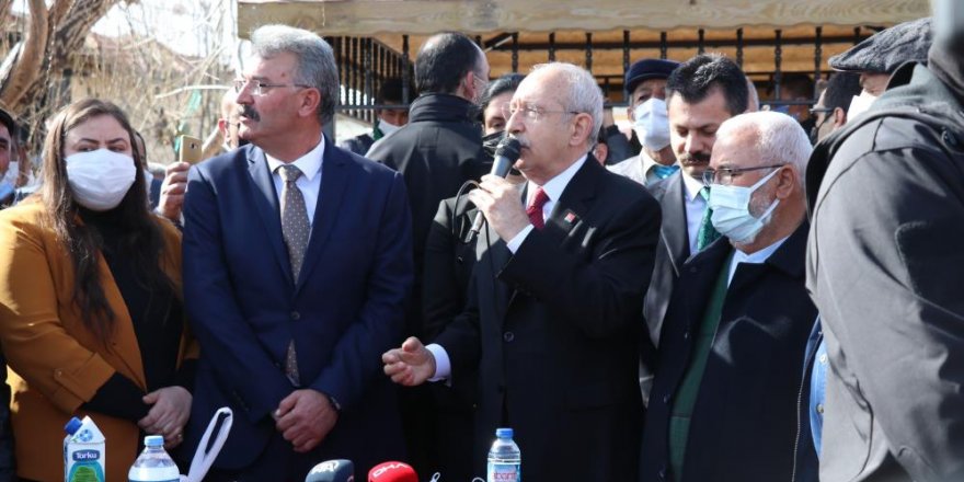 CHP lideri Kılıçdaroğlu: “Bizim ülkemizde insanımız çalışmak istiyor