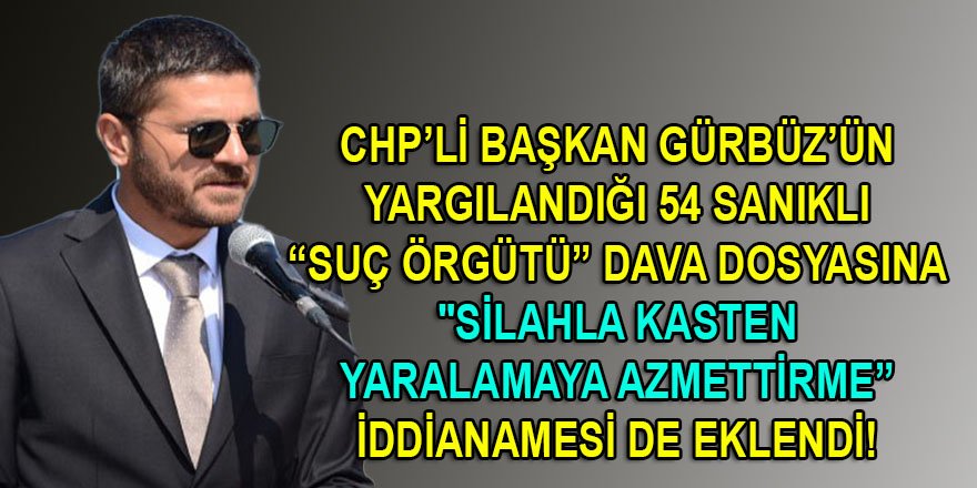 54 Sanıklı CHP'li Foça Belediye Başkanı Gürbüz'ün dava dosyası büyüdü!