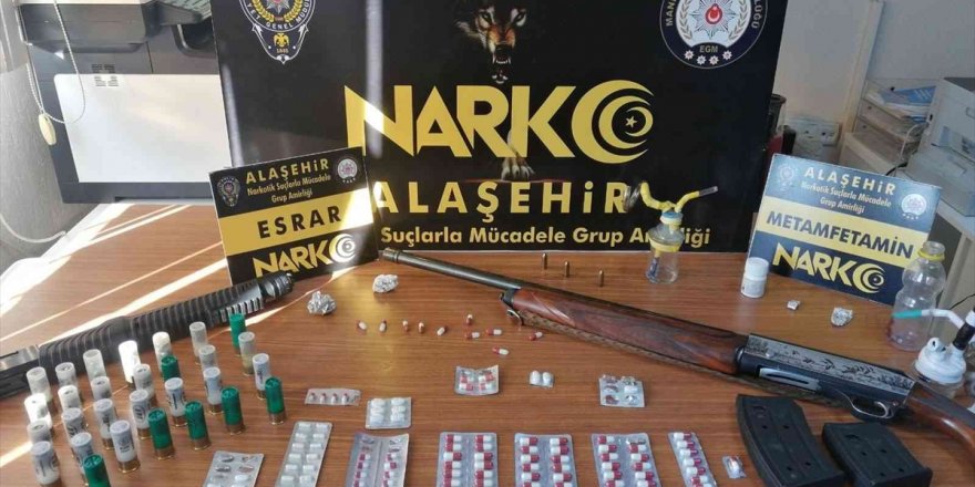 Manisa'da uyuşturucu operasyonunda 10 kişi gözaltına alındı