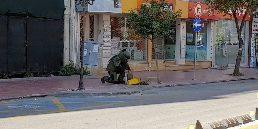 Kuşadası’nda şüpheli çanta paniğe yol açtı