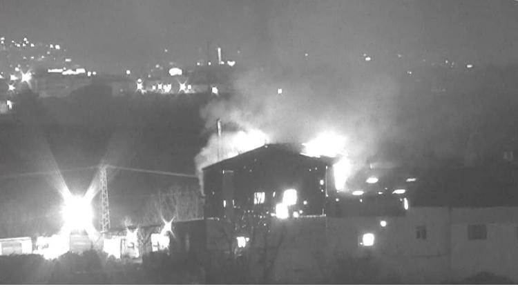Tuzla'da geri dönüşüm fabrikasında yangın