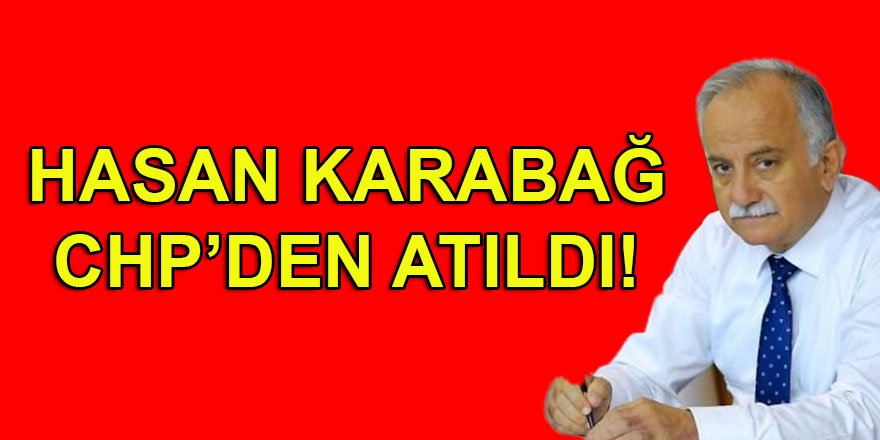 Önceki dönem Bayraklı belediye başkanı Karabağ, CHP'den atıldı!