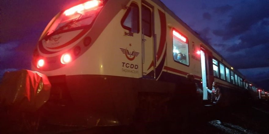 Manisa'da trenin çarptığı kişi hayatını kaybetti