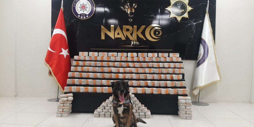 Van’da ‘Magnum’lu aramada 104 kilo eroin ele geçirildi