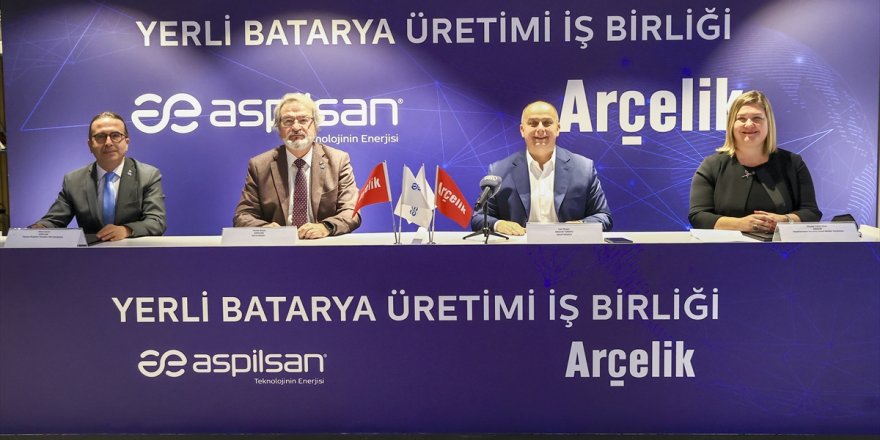 Arçelik ile ASPİLSAN'dan yerli batarya üretiminde iş birliği