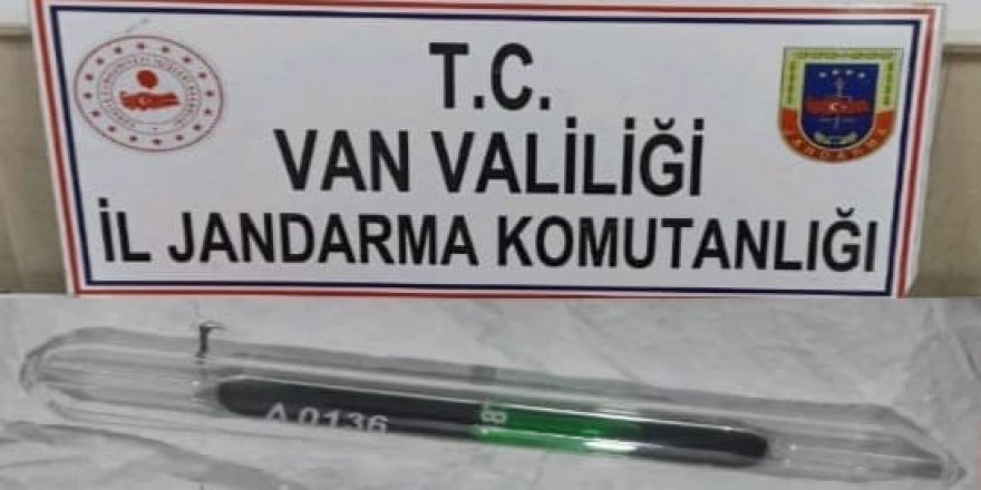 Van’da üzerinde ‘Catalyzed Lıquıd Pure’ yazılı madde ele geçirildi