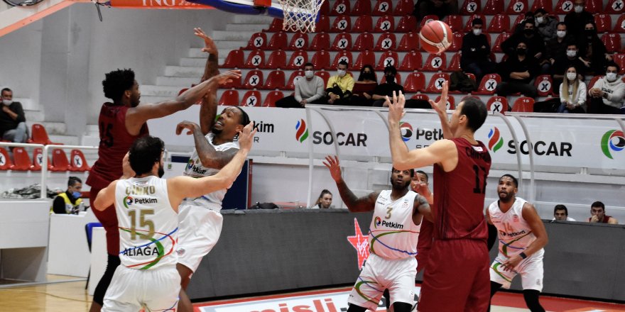 Aliağa Petkimspor: 80 - Gaziantep Basket: 84