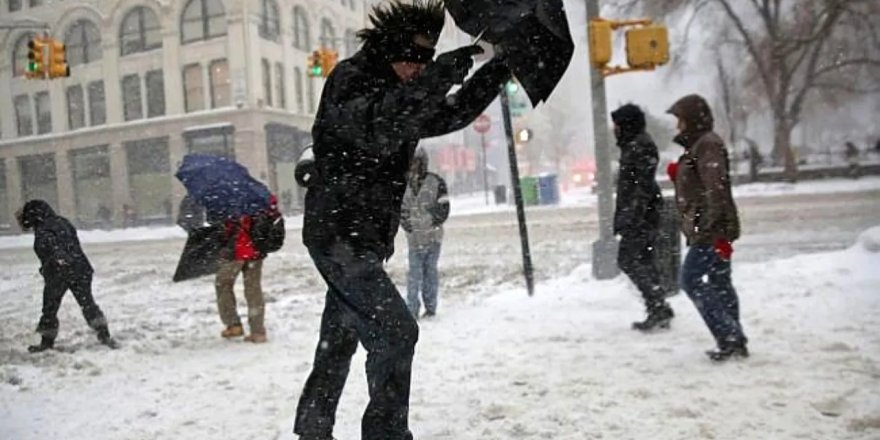 Meteoroloji uyardı: Kar, kuvvetli fırtına ve sağanak yağışa dikkat