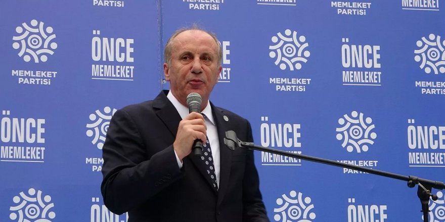 İnce: Memleketi 19 yılın sonunda duvara toslattılar, şimdi olağanüstü hali konuşuyorlar