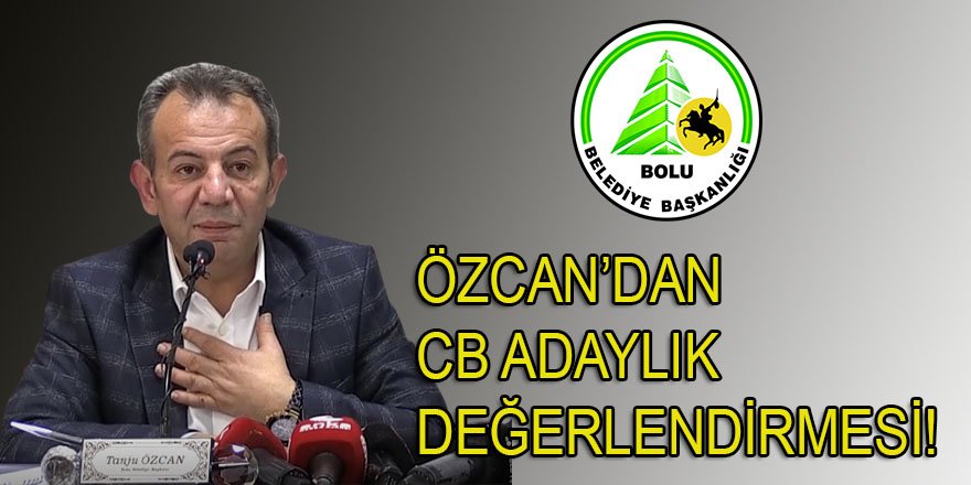 Bolu Belediye Başkanından "Millet İttifakı'nın cumhurbaşkanı adayı" değerlendirmesi (Video)