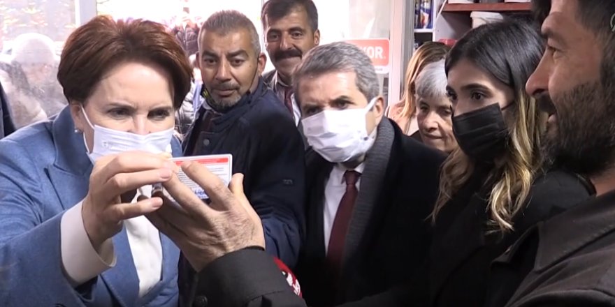 İYİ Parti Genel Başkanı Akşener, Kahramanmaraş'ta (Video)