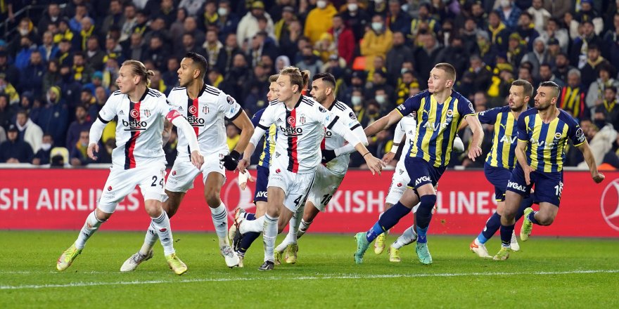 Spor Toto Süper Lig: Fenerbahçe: 2 - Beşiktaş: 2