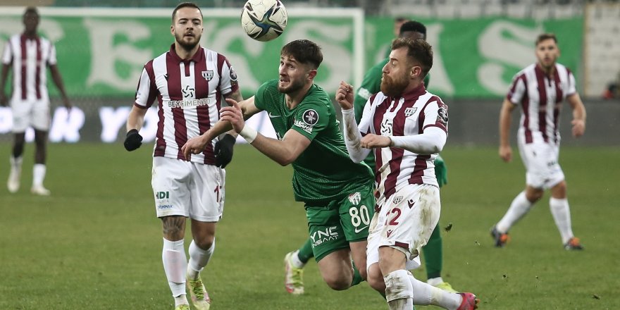 Bursaspor: 0 - Bandırmaspor: 1