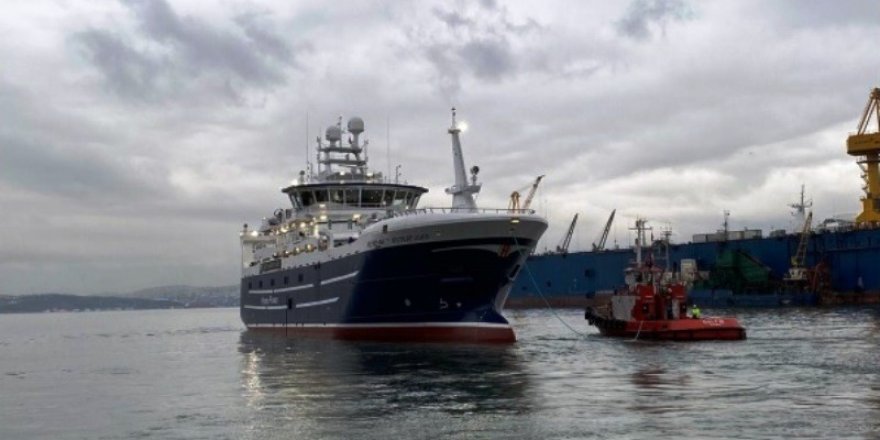 Balıkçı gemisi Norveç'e teslim edildi