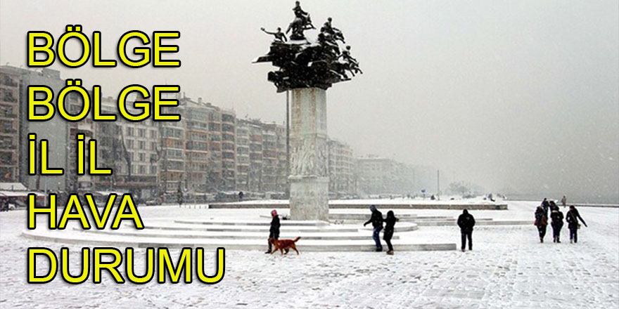 İzmir ve Ege 21 Aralık hava durumu...